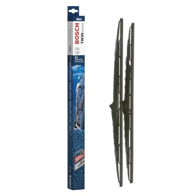Image of Bosch Wiper Blade Twin Spoiler 652S, Length: 650mm/575mm Set of Front Blades