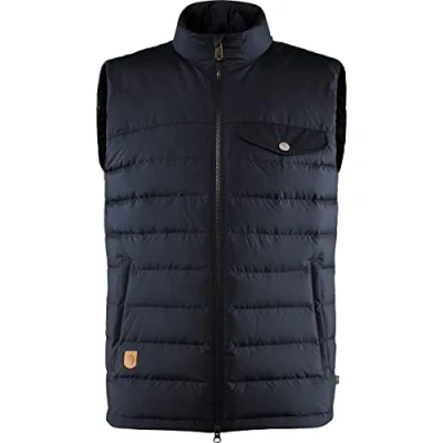 Image of Fjallraven Men&#039;s Greenland Down Liner Vest M Sport Jacket, Blue, UK