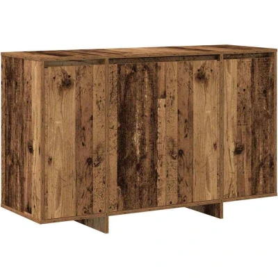 Image of vidaXL Brown Sideboard Old Wood 120 x 41 75 cm