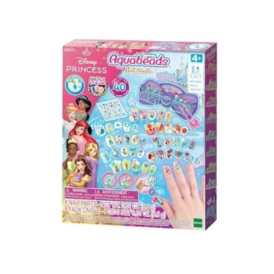 Image of Aquabeads Nail Studio 35071 Disney Princess Designer Kit