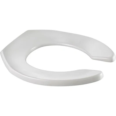 Image of Carrara &amp; Matta Sta Tite White Anti Vandal Plastic Bottom Fitting Toilet Seat (Centers 155mm)