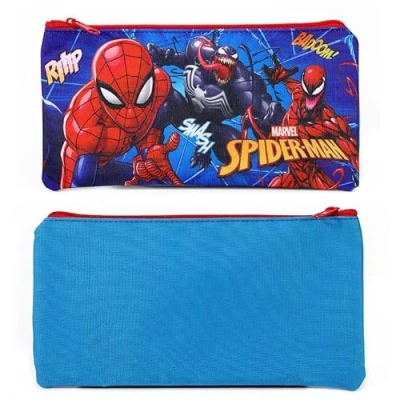 Image of TDL Spiderman Flat Pencil Case for School