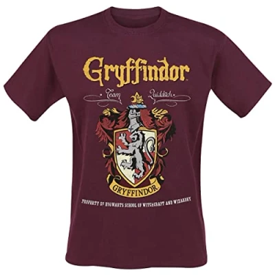 Image of HP Gryffindor T Shirt L Black
