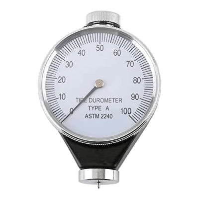 Image of Shore Durometer Type A Rubber Durometers Hardness Tester Tire Testing Meter with Storage Case 0 100 HA of and Plastics (A)