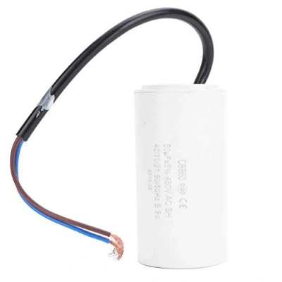 Image of CBB60 Capacitor, 450V AC 50uF Motor Start Running Capacitor for Washing Machine, Air Conditioner, Refrigerator, etc