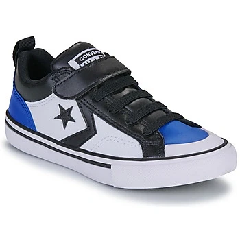 Image of Converse PRO Blaze Unisex Trainers for kids, Size: 13.5K, White/blue/black shoes