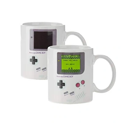 Image of Paladone Game Boy Heat Changing Coffee Mug For Gamers and Enthusiasts Multicolour