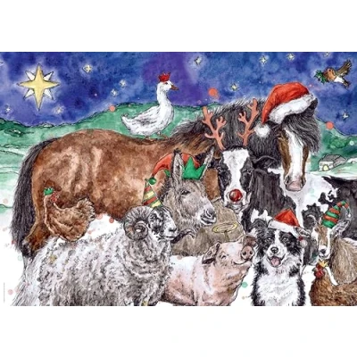 Image of Ravensburger Herd It&#039;s Nearly Christmas Jigsaw Puzzles for Adults and Kids Age 12 Years Up 1000 Pieces