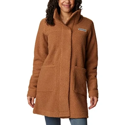 Image of Columbia Women&#039;s Panorama Long Jacket, Camel Brown, Small
