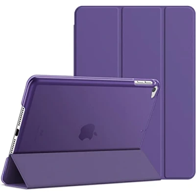Image of JETech Case for iPad mini 4, Smart Cover with Auto Sleep/Wake (Purple)