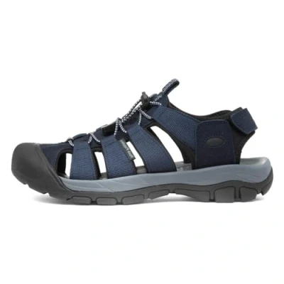 Image of Hush Puppies Men&#039;s Peru Sport Sandal, Navy, 7 UK
