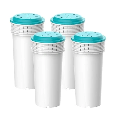 Image of Waterdrop Filter Cartridge, Replacement for Tommee Tippee® Closer to Nature® Perfect Prep® Machine Filter, New Lid, Reduce PFAS, PFOA/PFOS (Pack of 4)