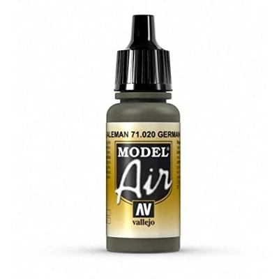 Image of Vallejo Model Air 17 ml Acrylic Paint Green Brown