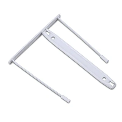 Image of Office Products Clip Archive Clip/Pack of 50 / Colour: White/E 8 cm Perforated/Made from 100% Recycled Plastic/File Binder Files/Unbreakable