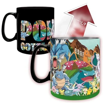 Image of POKEMON Heat Change Mug Gotta catch em all King size