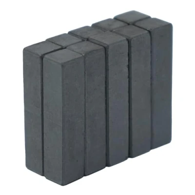 Image of Magnet Expert® 9 x 39mm thick Y10 Ferrite Magnets 0.16kg Pull (Pack of 100)