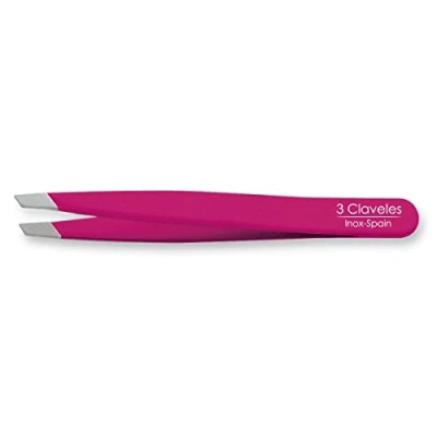 Image of 3 Claveles 12278 Slanted Hair Clip, Stainless Steel, 9 cm