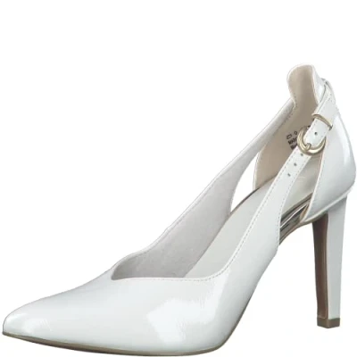 Image of MARCO TOZZI Women&#039;s Damen 2 22413 20 Pump, Ivory Patent, 6 UK