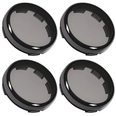 Image of Amazicha Smoke Bullet Turn Signal Light Lens Cover Upgraded Anti scratch Lenses Compatible for Harley Davidson Sportster, Softail, Road King, Glide, Street Electra Glide 2000 2024