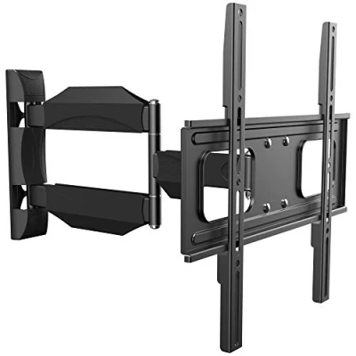 Image of RICOO TV Bracket Tilt Swivel approx 30 55 Inch S2644 for LED LCD OLED Curved and Flatscreens Wall Mount Universal VESA 200x200 400x400