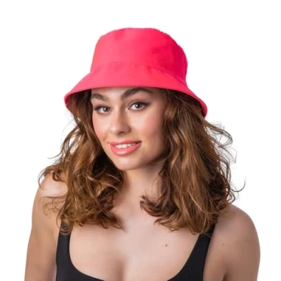 Image of Wicked Costumes Neon Bucket Hat Pink