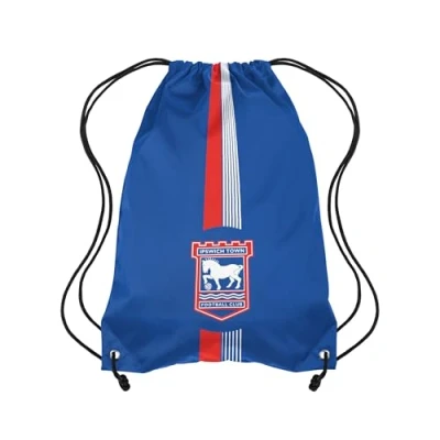 Image of FOCO Officially Licensed Ultra Action Drawstring Football Bag (Ipswich Town FC)