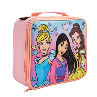 Image of Disney Felt Pen Princess Rectangular Lunch Bag