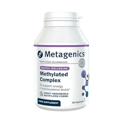 Image of Methyl Complex 90 Capsules by Nutri Advanced with B Vitamins &amp; Betaine for Cardiovascular Health