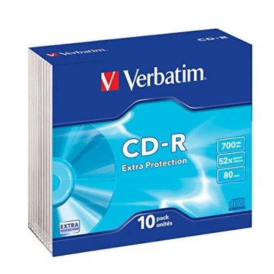 Image of Verbatim 43437 10PK 80Min 52X CD R Spindle