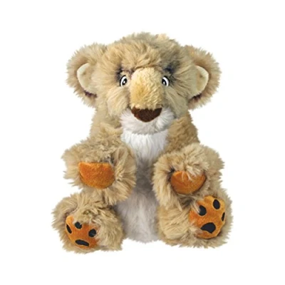 Image of KONG Comfort Kiddos Lion Fun Plush Dog Toy with Removable Squeaker For Large Dogs