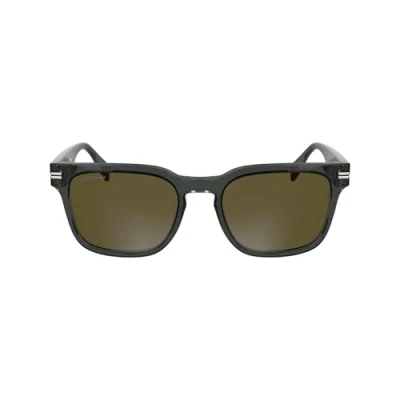 Image of Lacoste Man L6065S 035 Sunglasses Acetate Grey Brown Squared Normal