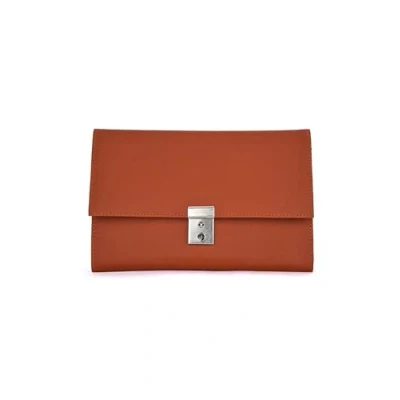 Image of AR BRAND EST. 2021 Travel Document Wallet Organiser with Lock for Passport (Tan)