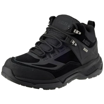Image of Aigle Men&#039;s Palka MTD Sneaker, Black, 6.5 UK