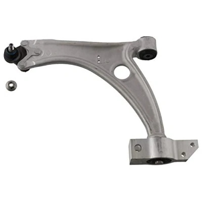 Image of 8J0407151D, 8J0407151DS1 Suspension Arm FEBI BILSTEIN 44217 Front Axle Left, Lower Control Aluminium AUDI: TT Coupe, Roadster
