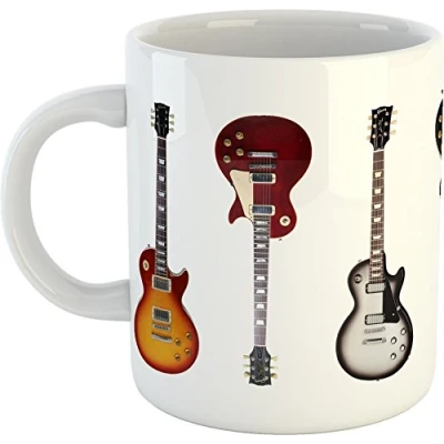Image of Gibson Les Paul Mug 300ml Dishwasher and Microwave Safe (Ceramic)