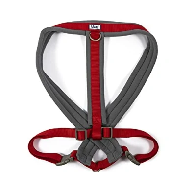 Image of Ancol Viva Padded Harness Red XL 70 98cm