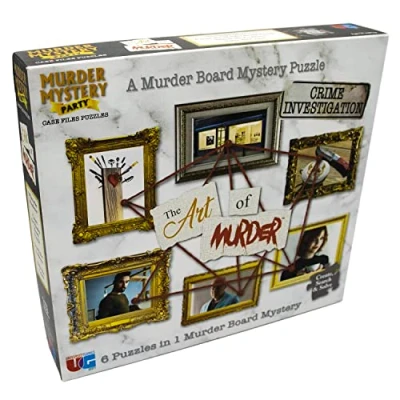 Image of University Games 33271 Mystery Case Files Puzzle The Art of Murder