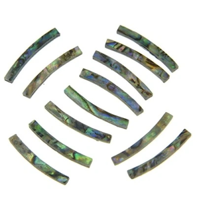 Image of KAISH Ukulele Rosette Paua Abalone Sound Hole Inlay Strips 65x2x1.5mm