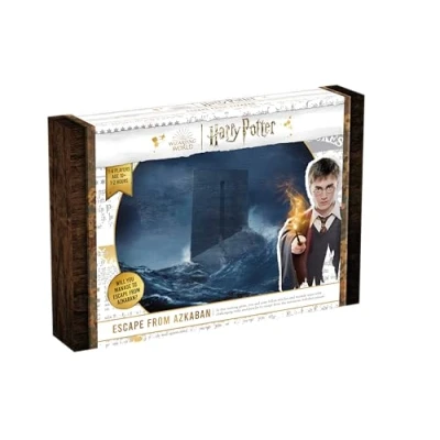 Image of Harry Potter Escape From Azkaban Puzzle Completing Board Game, Super Fans! For 1 to 4 Players, Great Gift Kids Aged 10+