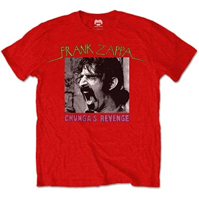 Image of Frank Zappa Chunga&#039;S Revenge Official Tee T Shirt Mens Unisex (XX Large) Red