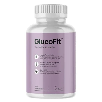 Image of GlucoFit The Healthy Alternative Natural Ingredients Vegan Weight Management Capsules One Months Supply 60