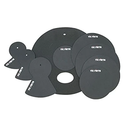 Image of Vic Firth Rock Mute Pack 12, 13, 16, 14, 22, Pads and 3x Cymbal