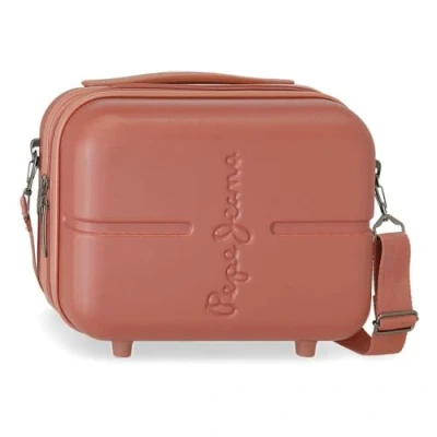 Image of Pepe Jeans Highlight Adaptable Toiletry Bag with Shoulder Bag, 29 x 21 15 cm, red, 29x21x15 cms,