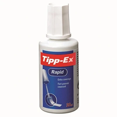 Image of Tipp Ex TS 140011 Correction Fluid, 20ml, White, Pack of 10
