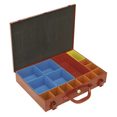 Image of Sealey Metal Case with 15 Storage Bins