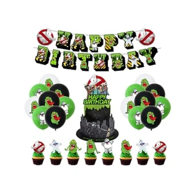 Image of Birthday Decoration Party Decorations Balloon Balloons Cake Topper Banners For