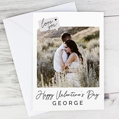 Image of Personalised Photo Greetings Card for Birthday, Mother&#039;s Day, Christmas, Anniversary, Valentine, Wedding, any occasion