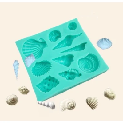 Image of TTOA Shell Sealife Fondant Icing Mould Sugar Craft Mold Decorations DIY