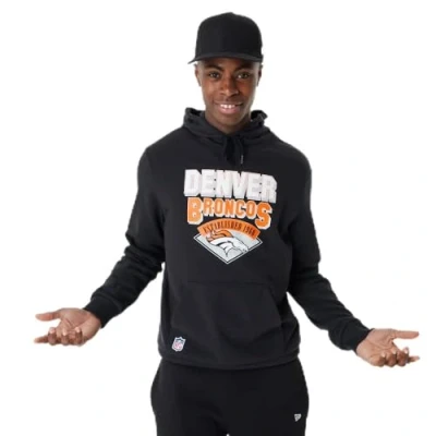 Image of New Era Unisex Nfl Team Hoody Denver Broncos Black