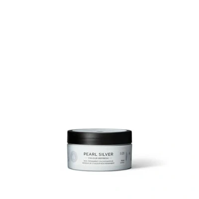 Image of Maria Nila Colour Refresh, Pearl Silver 100 ml, Violet Hair Mask, Semi Permanent Pigments, 100% Vegan &amp; Sulfate/Paraben free